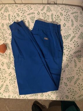 Figs Royal blue joggers